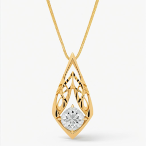 Home trinity edge 9kt diamond pendant