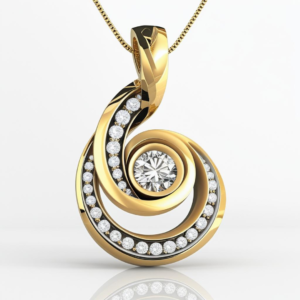 Home swirl radiance miracle plate pendant